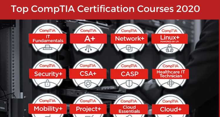 Top Comptia Certification Courses 2020 Testprep Training Blog