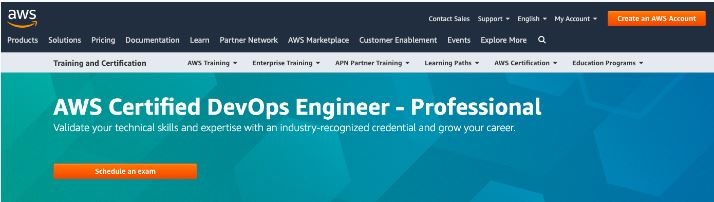 AWS Certified DevOps Engineer Professional Exam