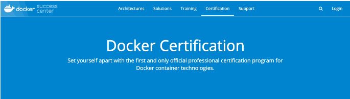 Docker Certification 