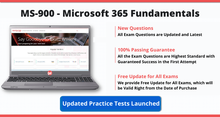 MS-900 - Microsoft 365 Fundamentals - Updated Practice Tests Launched