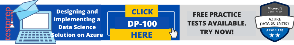 Microsoft Exam DP-100 Free Practice Test