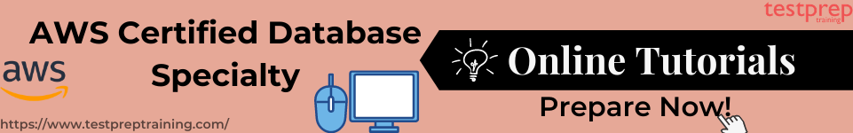 AWS Certified Database Specialty online tutorial