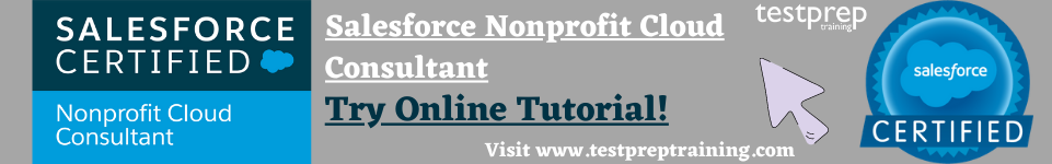 Salesforce Nonprofit Cloud Consultant tutorial 