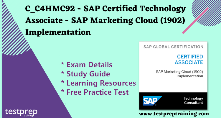 C_C4HMC92 - SAP Certified Technology Associate