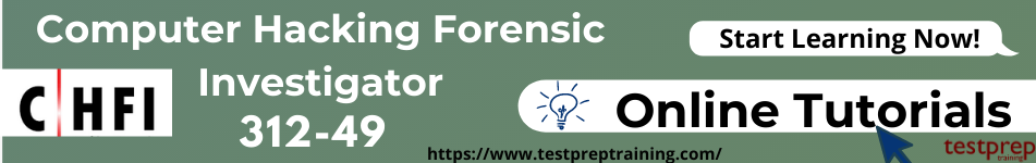 Computer Hacking Forensic Investigator online tutorials