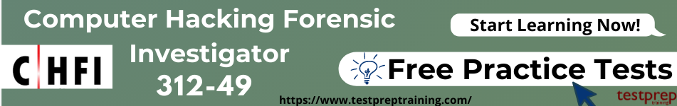 Computer Hacking Forensic Investigator free practice tests