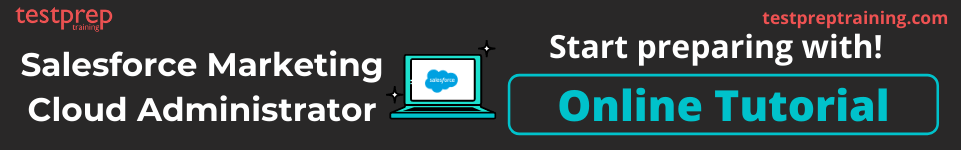 Salesforce Marketing Cloud Administrator online tutorials