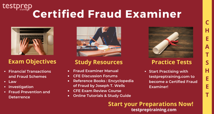 Certified Fraud Examiner (CFE)  cheat sheet