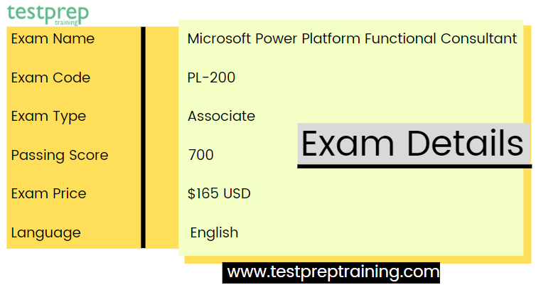 Pl-200 exam details