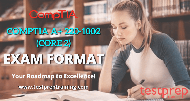 CompTIA A+ 220-1002 (Core 2) Exam Format