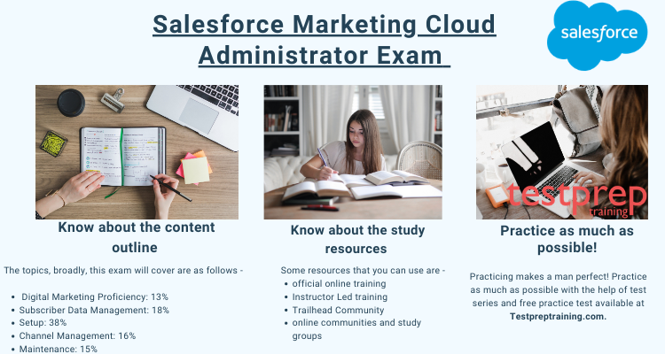 Salesforce Marketing Cloud Administrator Exam study guide