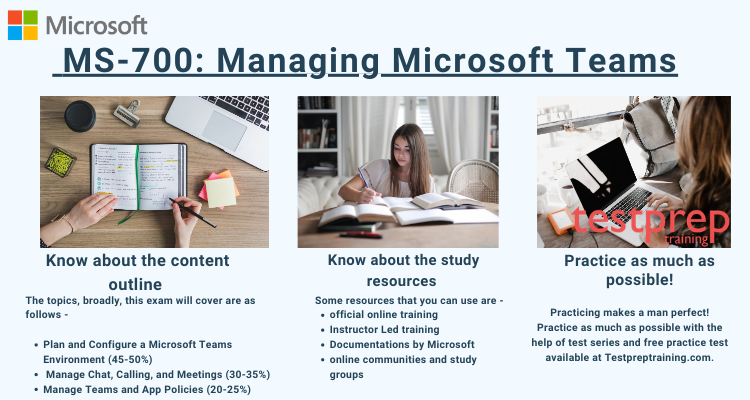 MS-700: Managing Microsoft Teams exam study guide