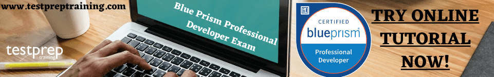 Blue Prism Professional Developer (APD01) Exam tutorial