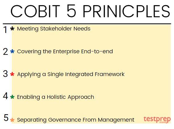 COBIT 5 principles