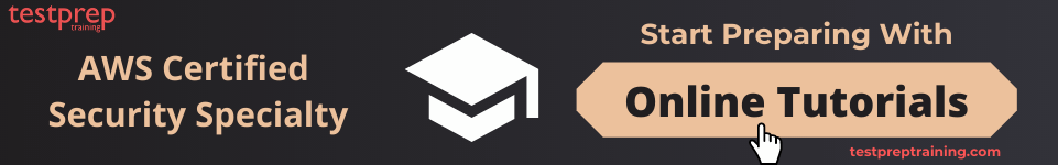  AWS Certified Security Specialty Exam  online tutorials