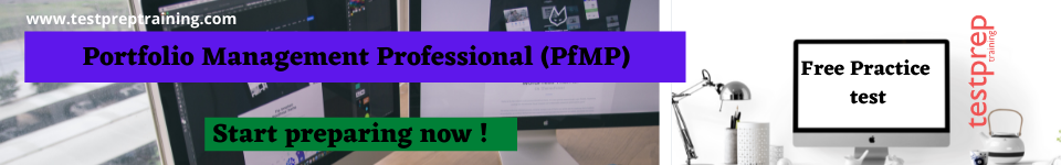 Portfolio Management Professional (PfMP) free practice test
