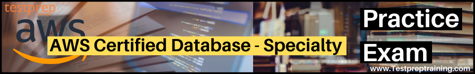 aws database specialty exam