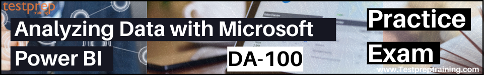 power bi da-100 exam