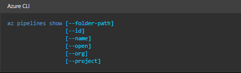 display azure pipelines