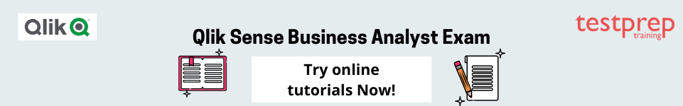 Qlik Sense Business Analyst Exam online tutorials