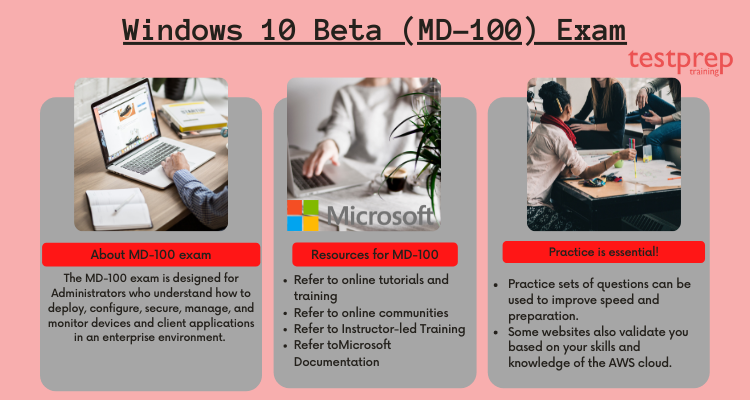 How difficult is the Windows 10 Beta (MD-100) Exam?