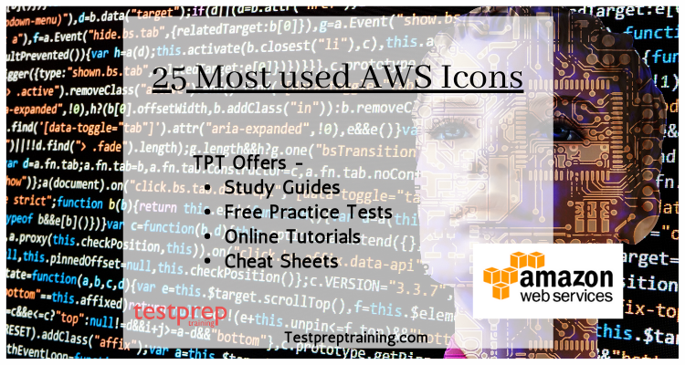 25 Most used AWS Icons