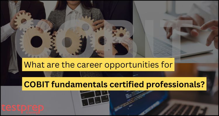 What are the career opportunities for COBIT fundamentals certified professionals