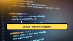 ChatGPT Clone with React.js