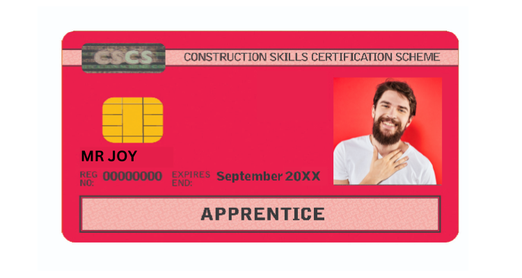 Apprentice CSCS Card