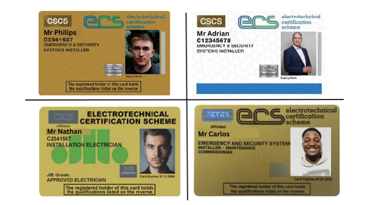 ECS Emergency & Security System Card
