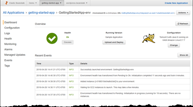 Elastic Beanstalk Environment Management