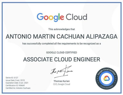 Google Associate Cloud Engineer exam