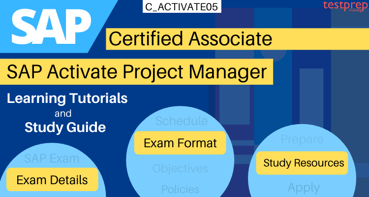 C_ACTIVATE05 -SAP Activate Project Manager tutorials