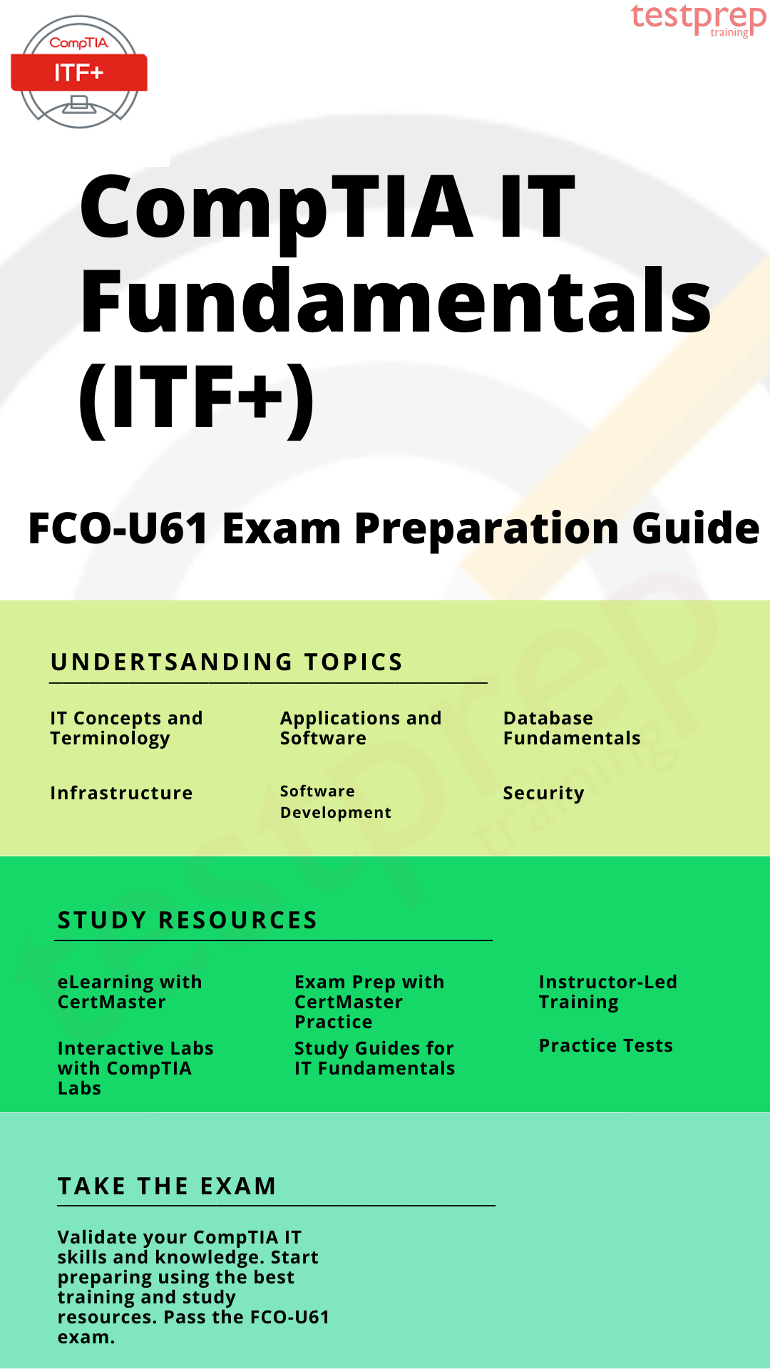 Senaat Prijs bloeden CompTIA IT Fundamentals (ITF+) (FC0-U61) - Testprep Training Tutorials