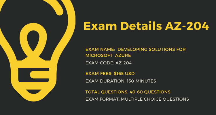 Microsoft Azure AZ-204 Exam Details