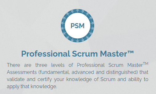 Professional Scrum Master (PSM) 