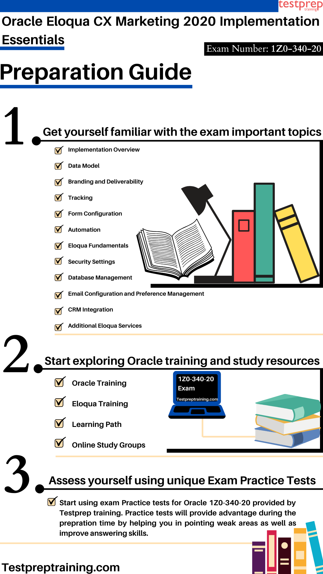 Oracle 1Z0-340-20 exam study guide