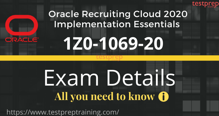 1Z0-1069-20 Exam Details