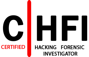 Computer Hacking Forensic Investigator badge