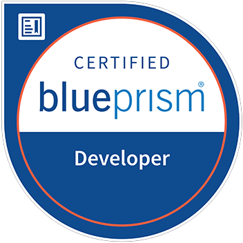 Blue Prism Developer - AD01 badge