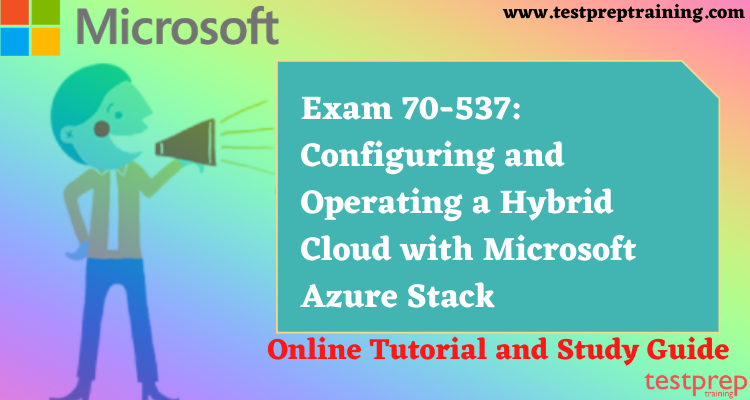 Exam 70-537 Online Tutorial