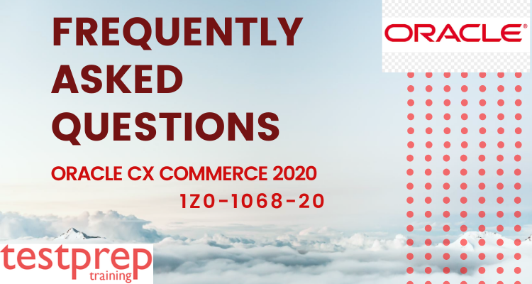 Oracle 1Z0-1068-20 FAQ