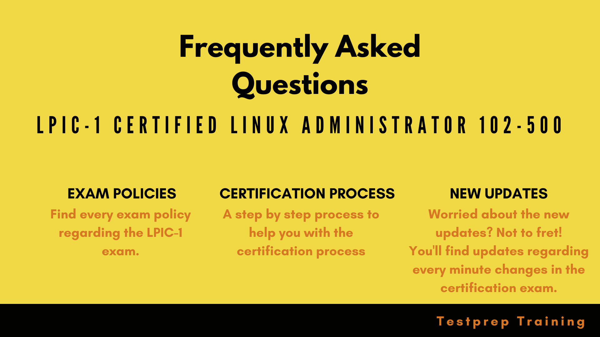 LPIC-1 Certified Linux Administrator 102-500 Exam FAQ