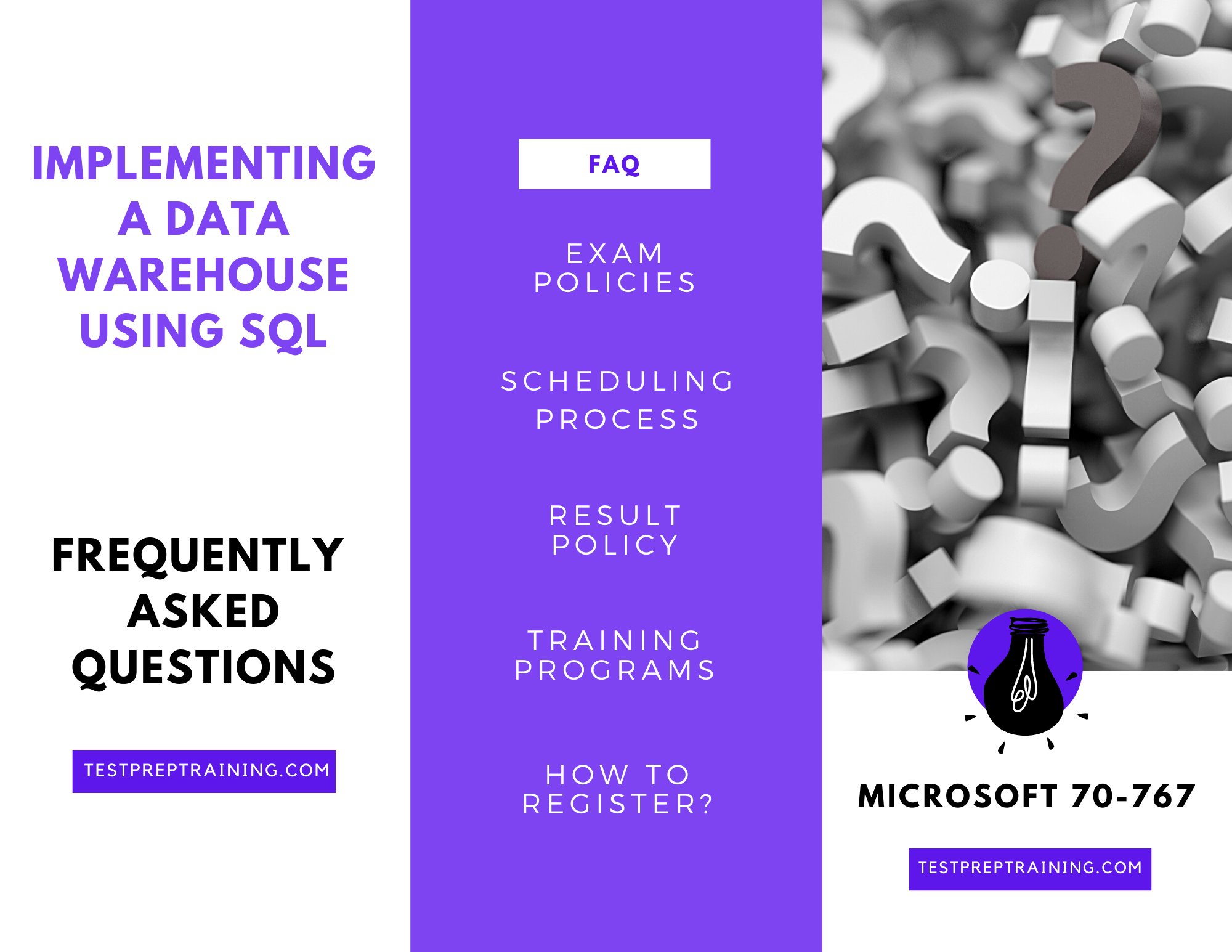 Microsoft 70-767  FAQ