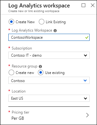 Learn to Create a Log Analytics workspace
