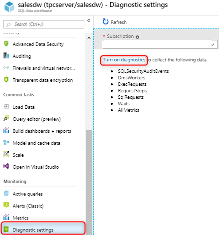 How to monitor workload?