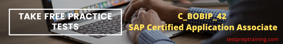 C_BOBIP_42 - SAP Certified Application Associate - practice tests