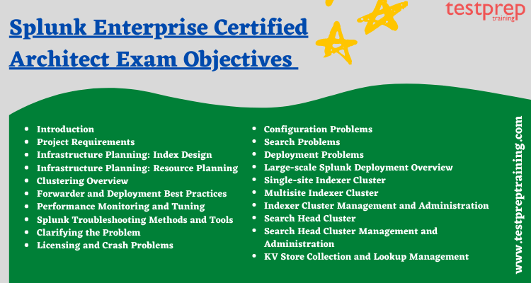 Splunk Enterprise Certified Architect course outline 