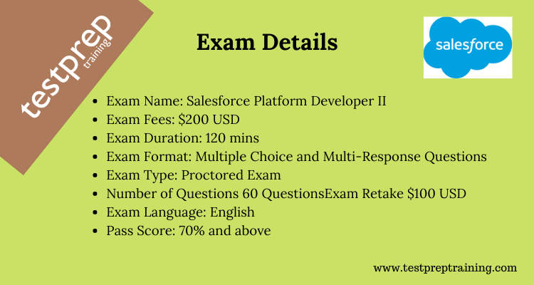 salesforce platfrom developer II exam details
