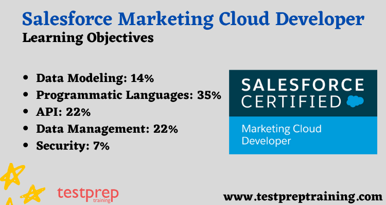  Salesforce Marketing Cloud Developer course outline